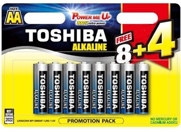 Εικόνα της ΜΠΑΤΑΡΙΑ LR6 AA MINION MP12 SS ΣΥΣΚ. 12ΤΜΧ TOSHIBA