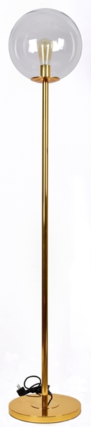 Εικόνα από Φωτιστικό Δαπέδου SE 3000 1 Gold Floor Lamp Globe Clear 77-4480 Home Lighting