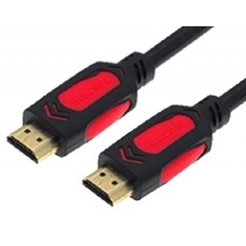 Εικόνα της Καλωδιο HDMI-HDMI 1.4V Κόκκινο/Μαύρο 20M CCS BOX VZN