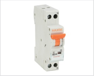 Εικόνα της Ασφάλεια Ράγας 1P+N C 10A 6kA 230V EPB-DPN MXG