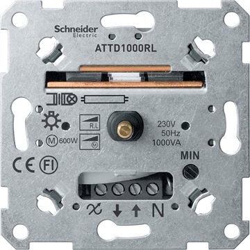 Εικόνα της Merten dimmer για ωμικό φορτίο 60-1000VA