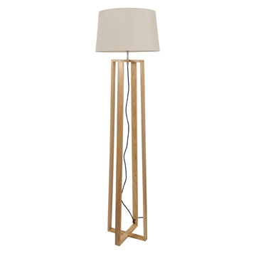 Εικόνα της WOODEN ARLIGHT FLOOR LIGHTING FIXTURE WITH CROSS SHAPED STAND Arlight 0164016