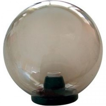 Εικόνα της Φωτιστικό Μπάλα Ακρυλικό Φιμέ Φ30cm με γρίφα & ντουί Ε27
