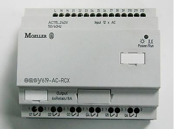 Εικόνα της EASY619-AC-RCX χωρίς οθόνη 12in 6Out Relay P/S 120Vac Moeller