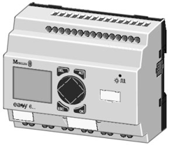 Εικόνα της EASY L.C.D Display, 12 DC είσοδοι(2αναλογικές 0-10V), 8 έξοδοι 24Vdc EASY 621-DC-TC Moeller
