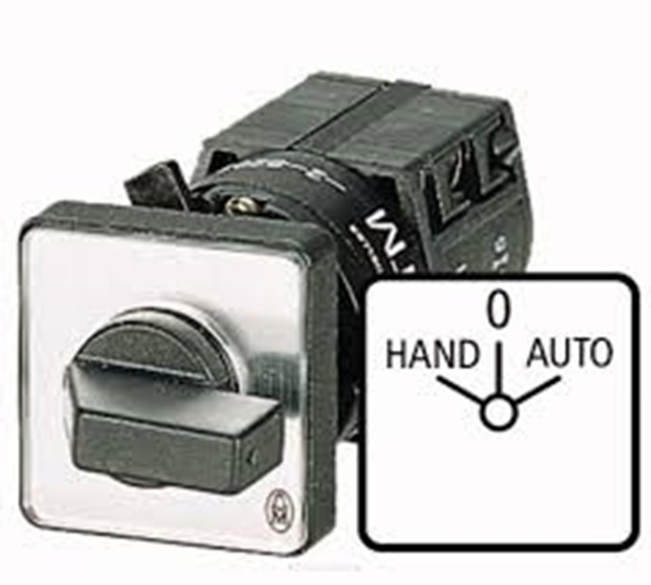 Εικόνα από ΤΟ-1-15431/Ε  Διακόπτες ελέγχου χειροκίνητο-0-αυτόματο (HAND-0-AUTO) Moeller