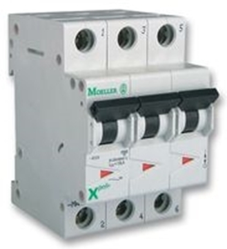 Εικόνα της FAZ-3-D10 Ασφάλεια (MCB) 10A 3Φ Καμπύλης D 15kA Moeller