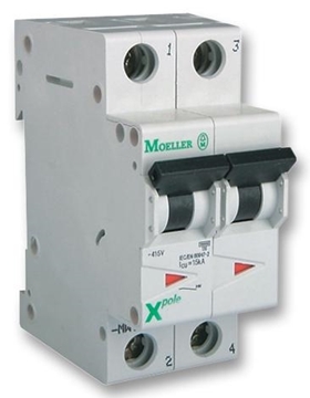 Εικόνα της FAZ-2-C6  Ασφάλεια (MCB) 6A 2P Καμπύλης C 15kA Moeller