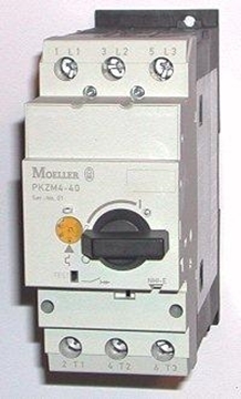 Εικόνα της Αυτόματοι θερμομαγνητικοί διακόπτες προστασίας κινητήρων 3p, Ir=55-65A PKZM4-63 Moeller