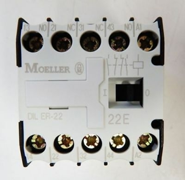 Εικόνα από DILER-22(230V50/60HZ)  Μίνι βοηθητικά ρελέ με ονομαστικό ρεύμα 6Α στα 230V/50Hz 2NO & 2NC Moeller
