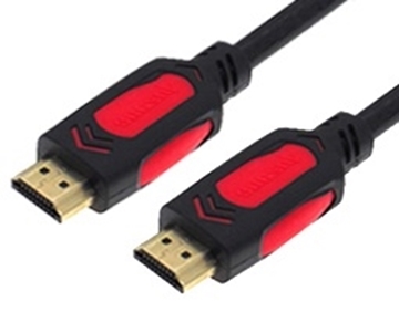 Εικόνα της Καλωδιο Hdmi-Hdmi 1.4V Κοκκινο/Λευκο 3M Bc Blister Comp