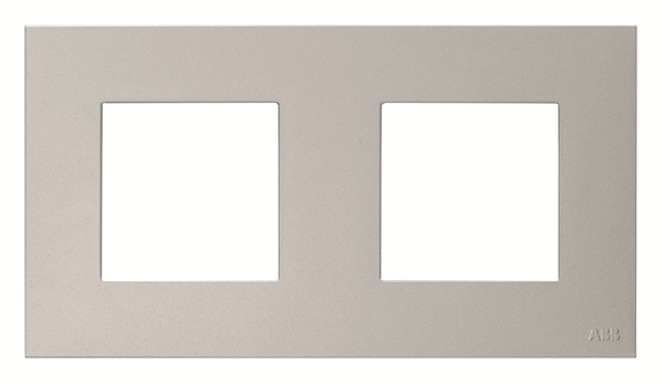 Εικόνα από N2272.1 PL - Πλαίσια για στρογγυλά κουτιά 2Θ Αλουμίνιο Zenit ABB 702768