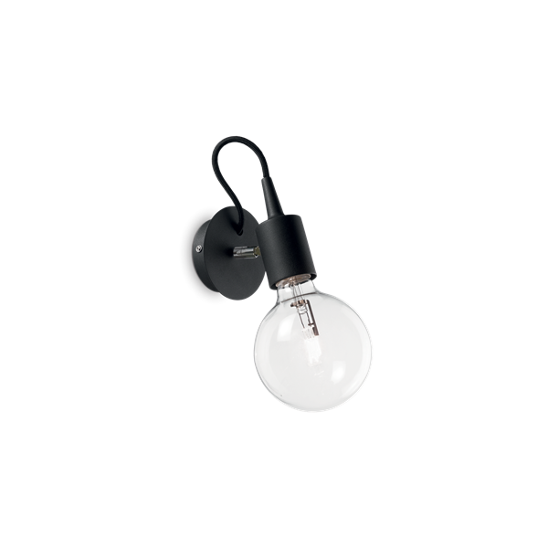 Εικόνα από Φωτιστικό Απλίκα EDISON AP1 NERO 148908 Ideal Lux