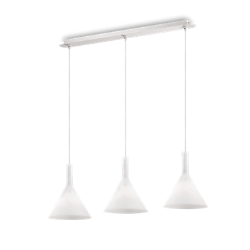 Εικόνα της Φωτιστικό Κρεμαστό COCKTAIL SP3 BIANCO 074245 Ideal Lux