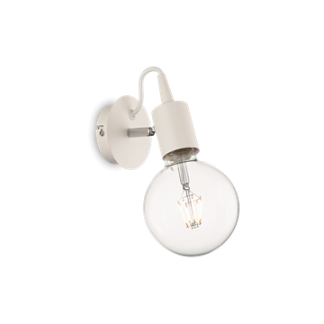 Εικόνα της Φωτιστικό Απλίκα EDISON AP1 BIANCO 138374 Ideal Lux