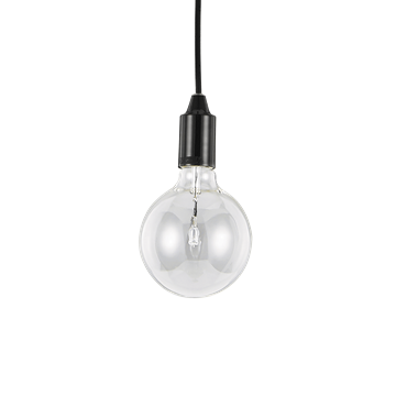 Εικόνα της Φωτιστικό Κρεμαστό EDISON SP1 NERO 113319 Ideal Lux