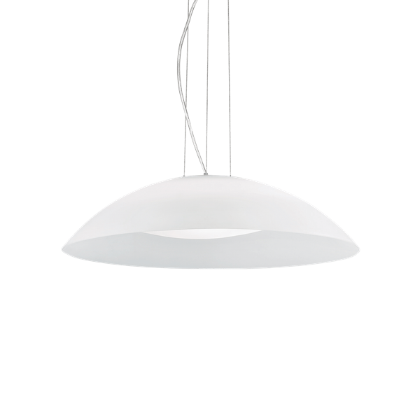 Εικόνα από Φωτιστικό Κρεμαστό LENA SP3 D64 BIANCO 035727 Ideal Lux