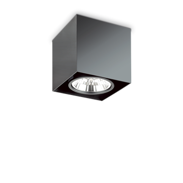 Εικόνα της Φωτιστικό Οροφής MOOD PL1 D15 SQUARE NERO 243931 Ideal Lux