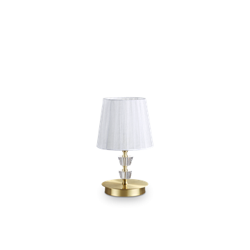 Εικόνα της Φωτιστικό Πορτατίφ  PEGASO TL1 SMALL OTTONE SATINATO 197753 Ideal Lux