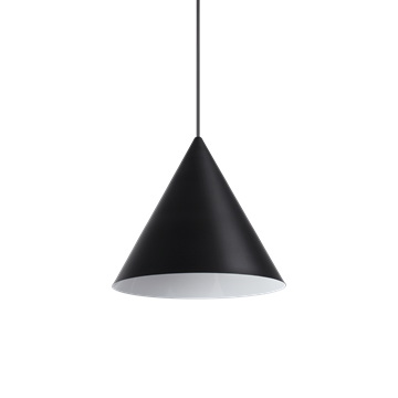 Εικόνα της Φωτιστικό Κρεμαστό A-LINE SP1 D30 NERO 232744 Ideal Lux