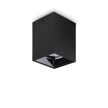 Εικόνα της Φωτιστικό Οροφής NITRO 15W SQUARE NERO 206028 Ideal Lux