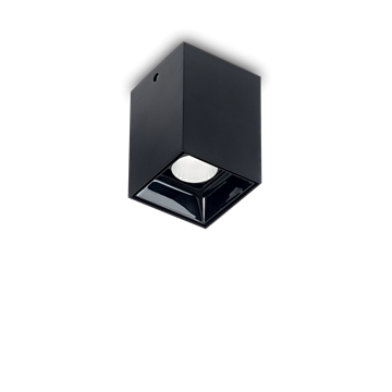 Εικόνα της Φωτιστικό Οροφής NITRO 10W SQUARE NERO 206042 Ideal Lux