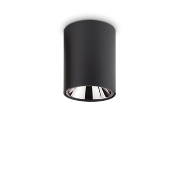 Εικόνα της Φωτιστικό Οροφής NITRO 10W ROUND NERO 206004 Ideal Lux