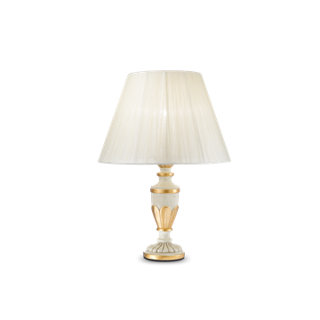 Εικόνα της Φωτιστικό Πορτατίφ  FIRENZE TL1 BIANCO ANTICO 012889 Ideal Lux