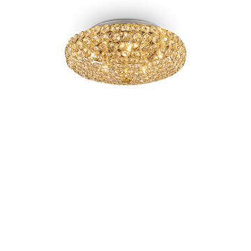 Εικόνα της Φωτιστικό Οροφής KING PL5 ORO 073187 Ideal Lux