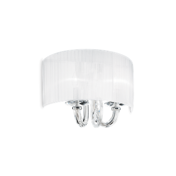 Εικόνα της Φωτιστικό Απλίκα SWAN AP2 BIANCO 035864 Ideal Lux