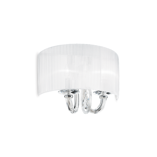 Εικόνα από Φωτιστικό Απλίκα SWAN AP2 BIANCO 035864 Ideal Lux