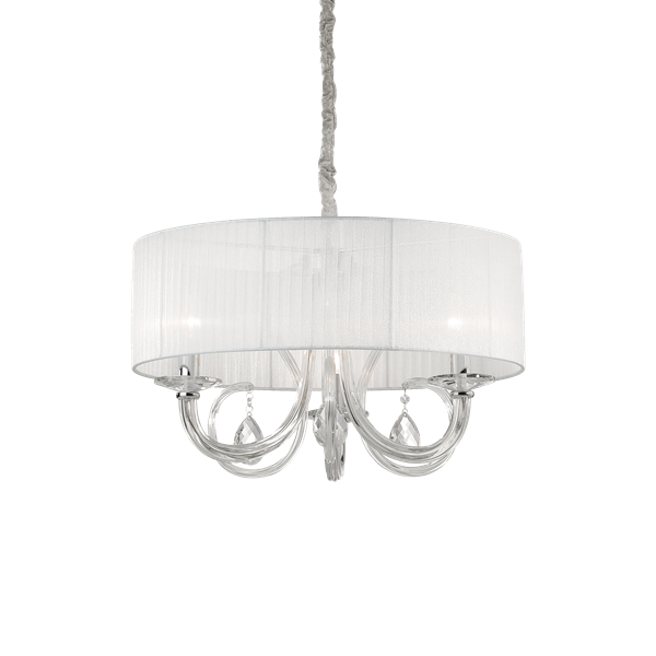 Εικόνα από Φωτιστικό Κρεμαστό SWAN SP3 BIANCO 035840 Ideal Lux