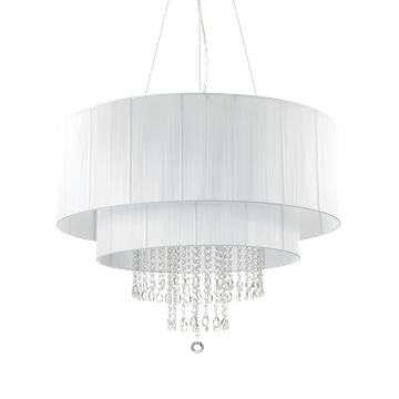 Εικόνα της Φωτιστικό Κρεμαστό OPERA SP10 BIANCO 165011 Ideal Lux