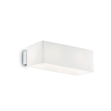 Εικόνα της Φωτιστικό Απλίκα BOX AP2 BIANCO 009537 Ideal Lux