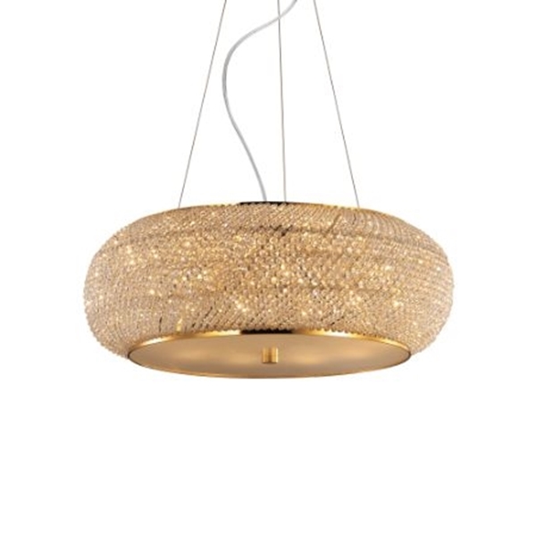 Εικόνα από Φωτιστικό Κρεμαστό PASHA' SP14 ORO 164984 Ideal Lux