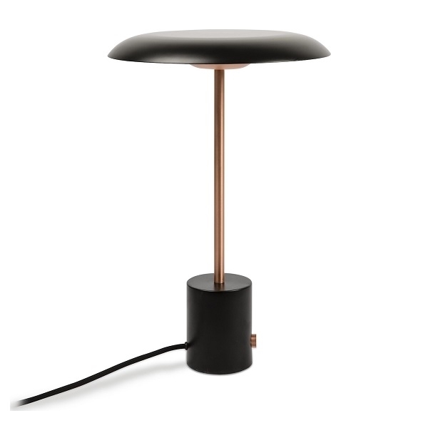 Εικόνα από Hoshi Led Black And Brushed Copper Table Lamp Faro 28388
