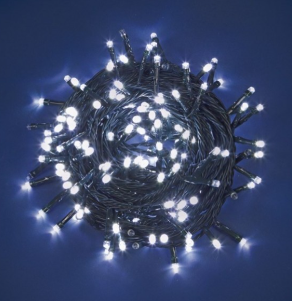 Εικόνα από Χριστουγεννιάτικα Λαμπάκια Εξωτερικού Χώρου 300L LED 18m 31V Με Πράσινο Καλώδιο, Λευκό Φώς XLALED300-GW/31V EPAM