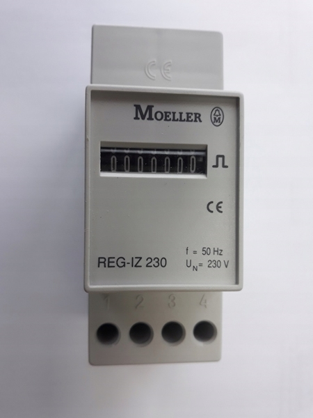 Εικόνα από Μετρητής παλμού 6-digt 230VAC REG-IZ230 Moeller