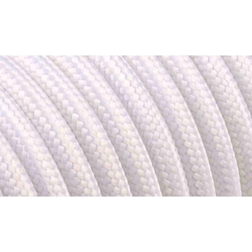 Εικόνα της Καλώδιο Υφασμάτινο 2Χ0.75mm² Λευκό Στρογγυλό