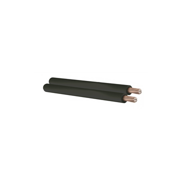 Εικόνα της Καλώδιο Πλακέ Nyfaz 2Χ0.50mm² Μαύρο Ιταλίας