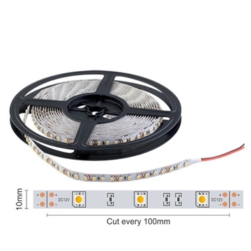 Εικόνα της Ταινία LED 7,2W/m Σε Θερμό Φως (3000Κ) 12V IP65 Spotlight (5m)