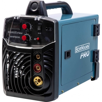 Εικόνα της ΗΛΕΚΤΡΟΚΟΛΛΗΣΗ MIG/MMA 160A, GAS/ΝΟ GAS,450gr/1000gr (0,6-0,8mm) (028277)  BORMANN Pro BIW1300