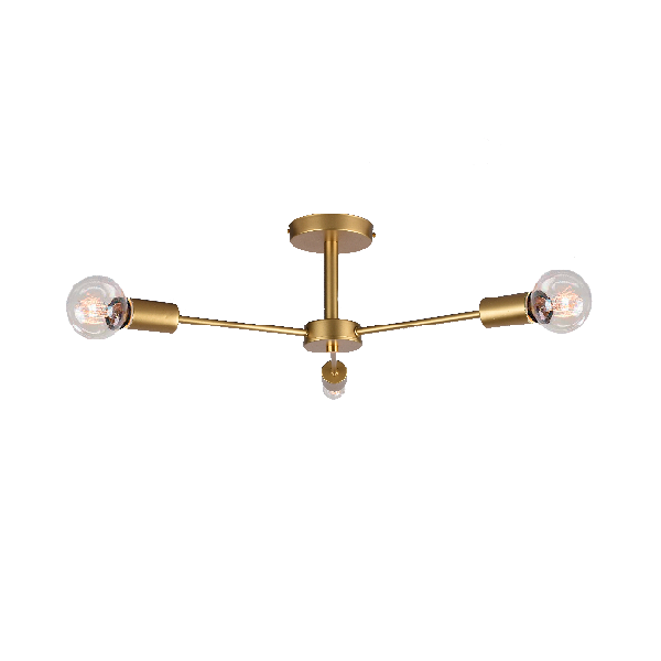 Εικόνα από Φωτιστικό Οροφής ROXI CEILING LAMP 3xE27 GOLD 955ROXIE3/GD Elmark