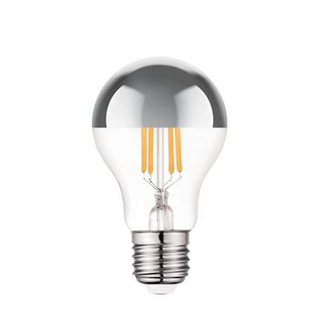 Εικόνα της Λάμπα LED Filament Dimmable Ανεστραμμένου Καθρέπτη Ε27 7W 2700K 650Lm 360o Vk/05122/D/E/St/W VK Led 03045-207664