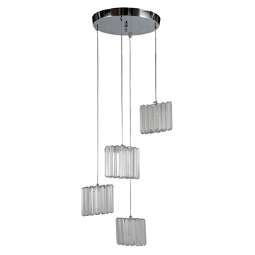 Εικόνα της CA 629/4 4/Φ 48W-LED ΡΟΖΕΤΑ ΚΡΥΣΤΑΛΛΑ Arlight 0104371