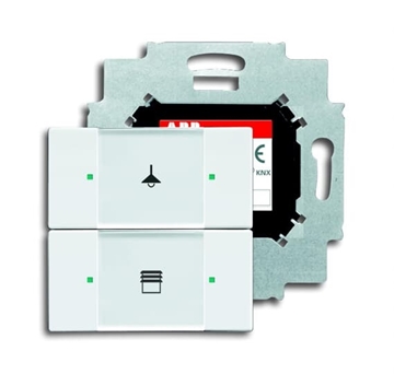 Εικόνα της 6126/01-84-500 KNX Μπουτόν με Bus Coupler (BCU) 2/4f Standard FM ABB 47717