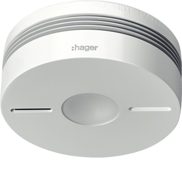 Εικόνα της Ανιχνευτής Καπνού & Θερμοκρασίας Με Δυνατότητα Ασύρματης Διασύνδεσης Hager TG551A