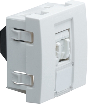 Εικόνα της Systo Πρίζα Rj45 2Στ. Cat5E Utp Λευκή Hager