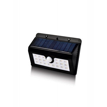Εικόνα της Ηλιακό φωτιστικό με αισθητήρα κίνησης 4w 6400K IP65 LG35-0103 Lambario