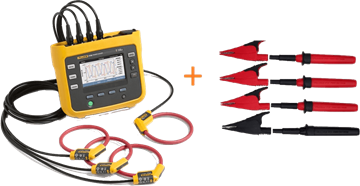 Εικόνα της Fluke 1738 FTP Σετ Τριφασικού Καταγραφικού Ποιότητας Ισχύος